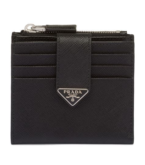 prada men's credit card holder|prada men's bifold wallet.